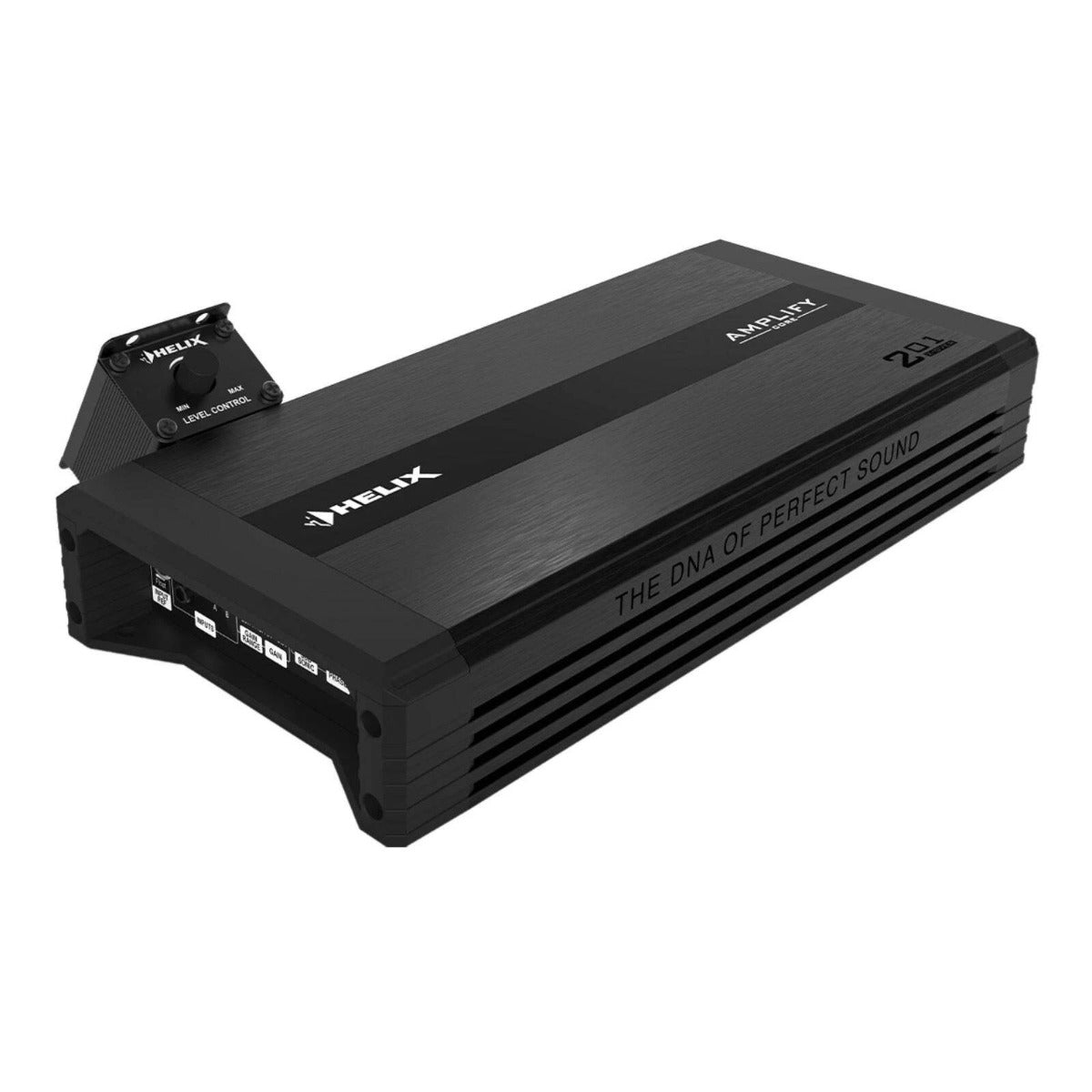 HELIX AMPLIFY 201 X-OVER 1-channel car subwoofer amplifier with crossover and 1 Ohm stability 750 Watts