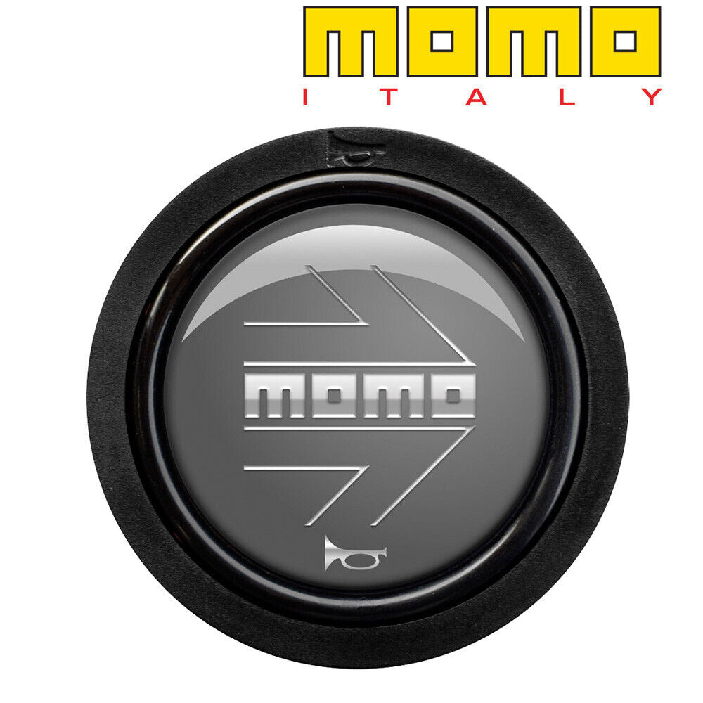 MOMO Standard Horn Button 2 Contact - Arrow Gloss Anthracite