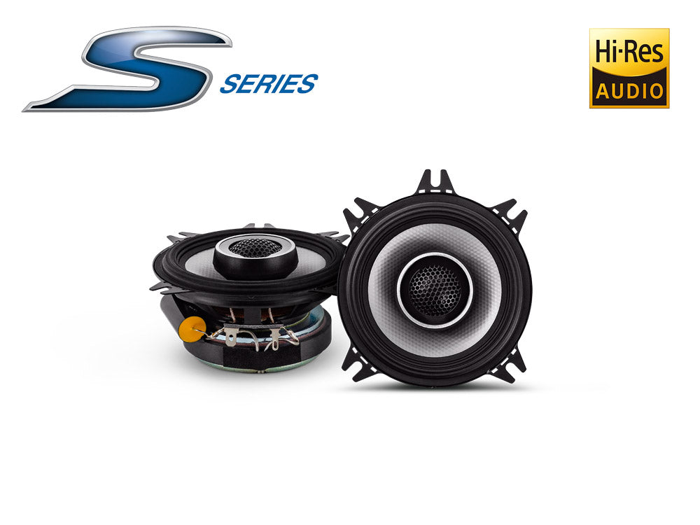Alpine S2-S40 - S-Series 4" 2-Way Coaxial Car Speakers 140 Watts