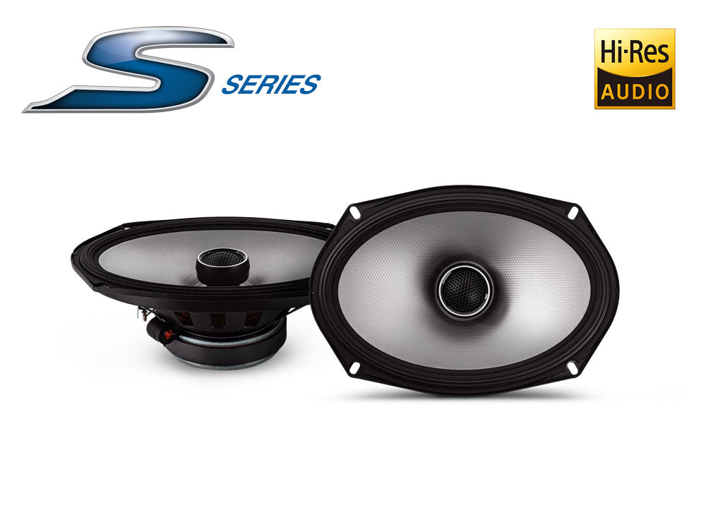 Alpine S2-S69 - S-Series 6"x9" 2-Way Car Coaxial Speakers 260 Watts