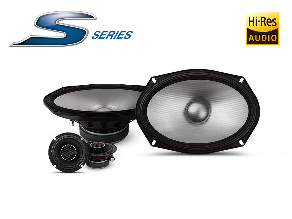 Alpine S2-S69C - S-Series 6"x9" Car Component Speakers 260 Watts