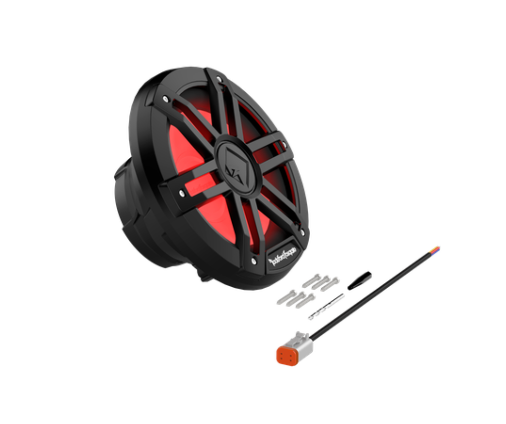 Rockford M1D2-8B - 8" DVC 2 Ohm Color Optix™ Marine Subwoofer 600W
