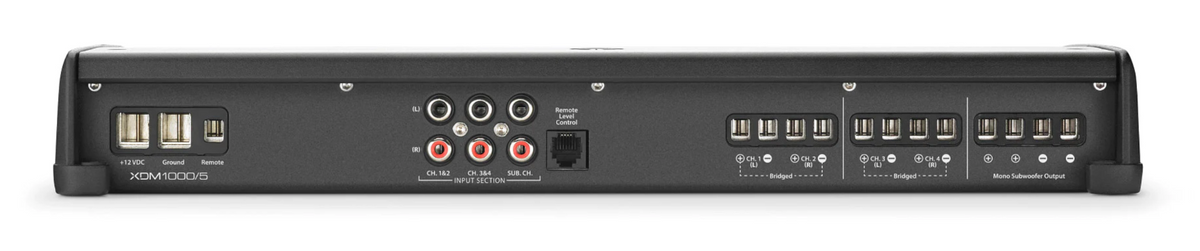 JL Audio XDM1000/5 - 5-Channel Class D Maine / Car Amplifier 1000 W
