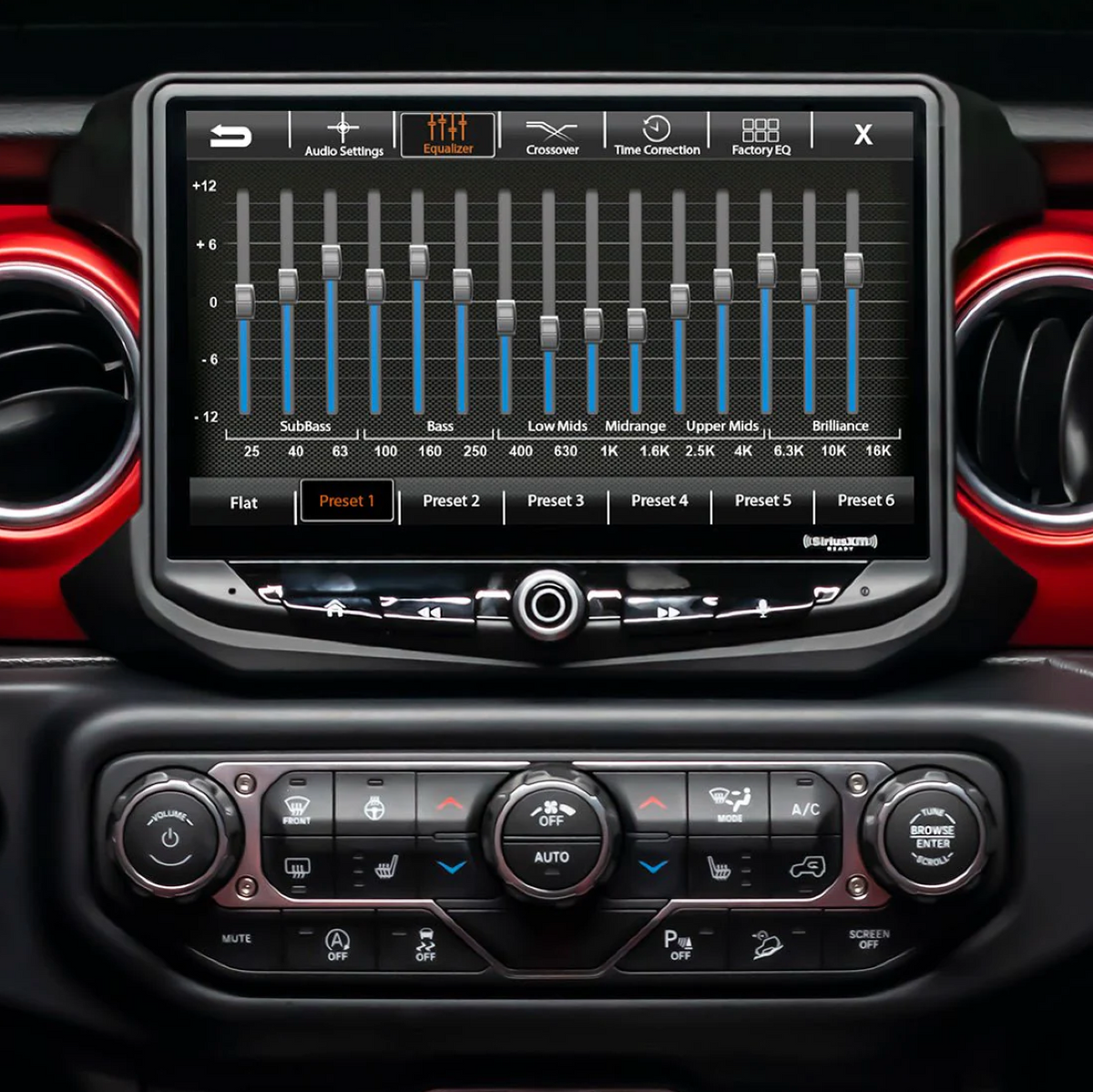 Jeep Wrangler JL/Gladiator JT (2018-2023) HEIGH10 10" Car Stereo with Fully Integrated Fitting Kit