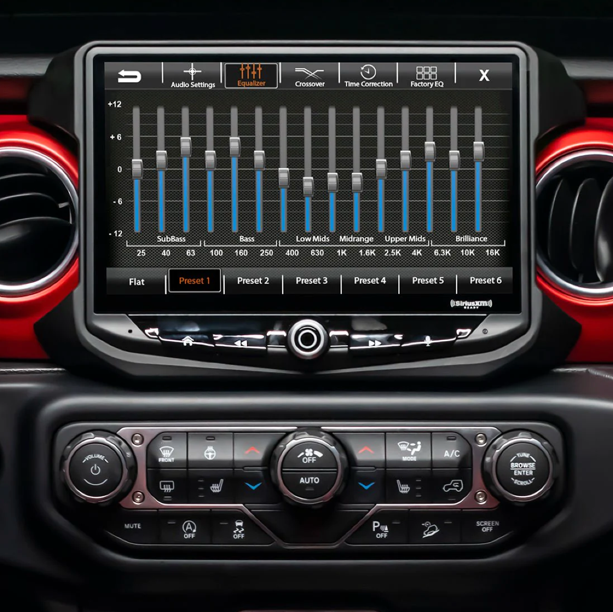 Jeep Wrangler JL/Gladiator JT (2018-2023) HEIGH10 10" Car Stereo with Fully Integrated Fitting Kit