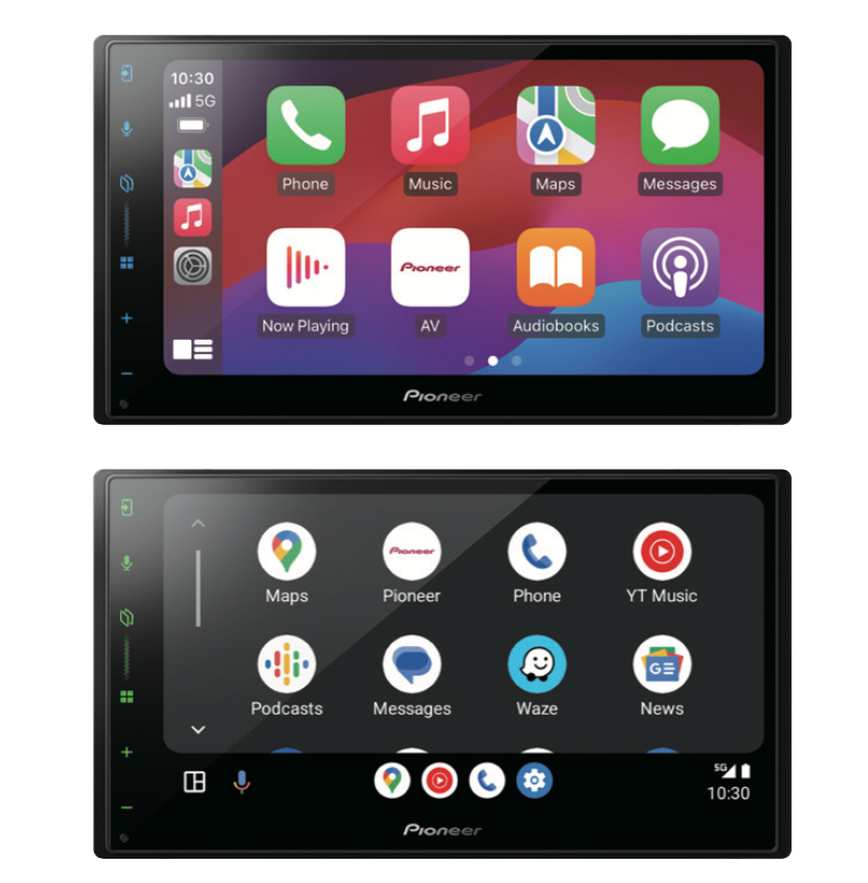 Pioneer SPH-DA77DAB - 6.8 Inch Wireless CarPlay Android Auto DAB Bluetooth Wifi Stereo