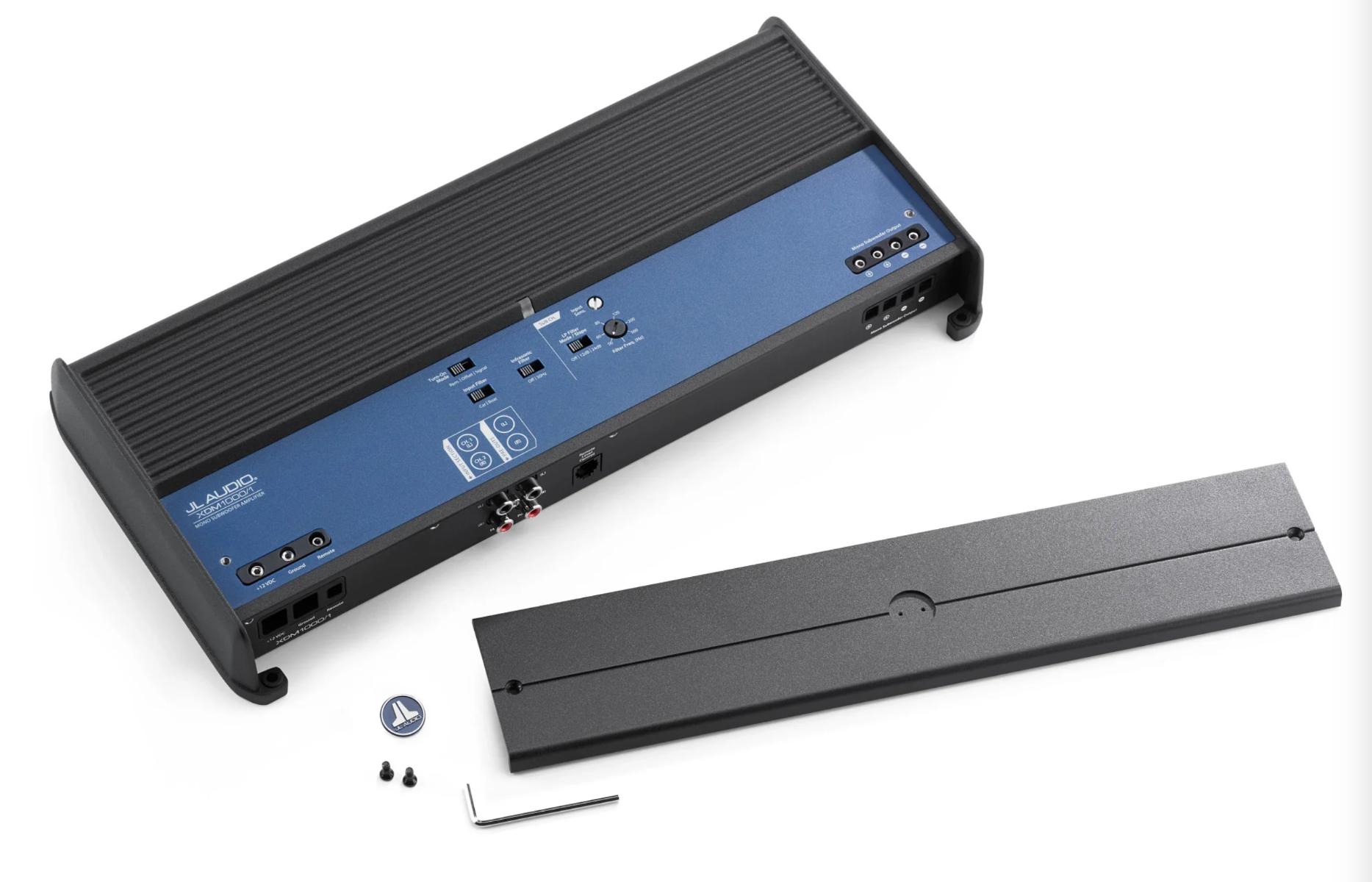 JL Audio XDM1000/1 - Monoblock Class D Car Marine Subwoofer Amplifier 1000 W