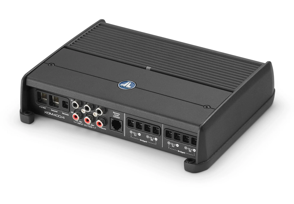 JL Audio XDM400/4 - 4 Channel Class D Full-Range Car / Marine Amplifier 400 W