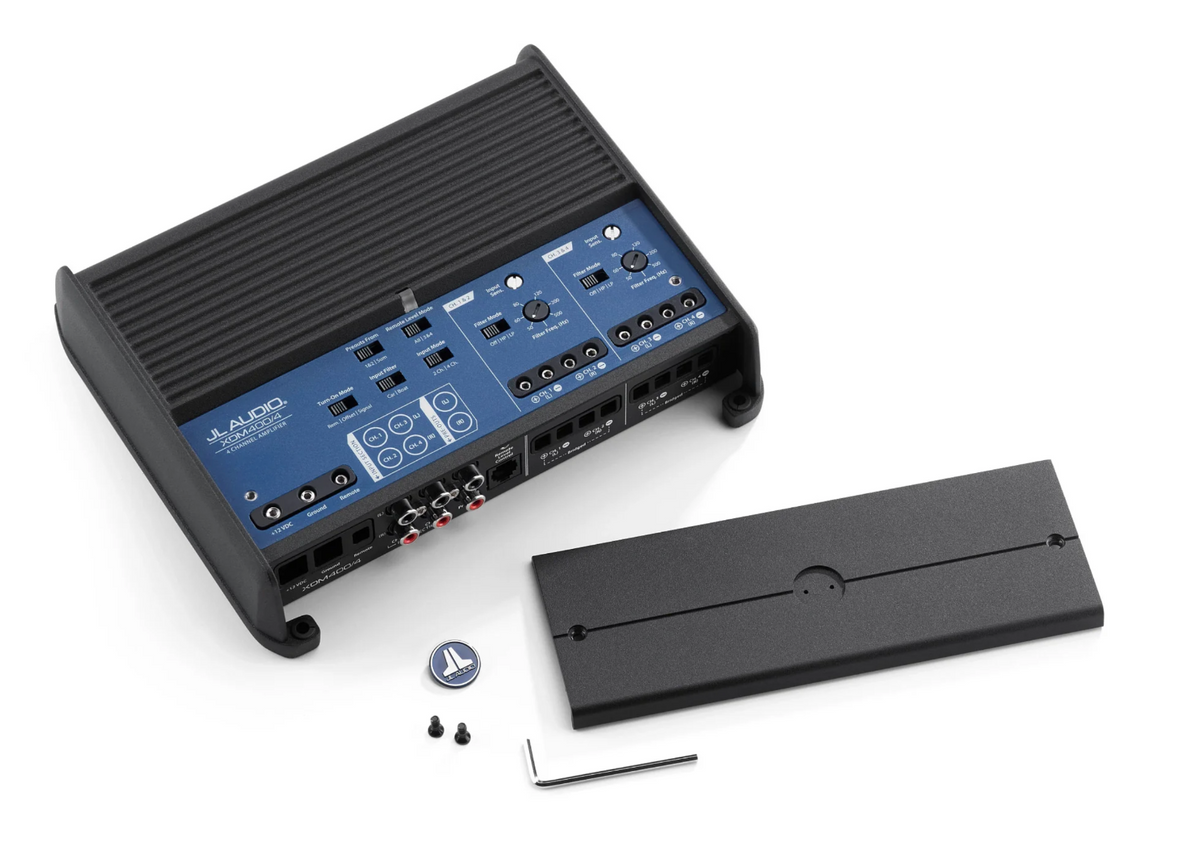 JL Audio XDM400/4 - 4 Channel Class D Full-Range Car / Marine Amplifier 400 W