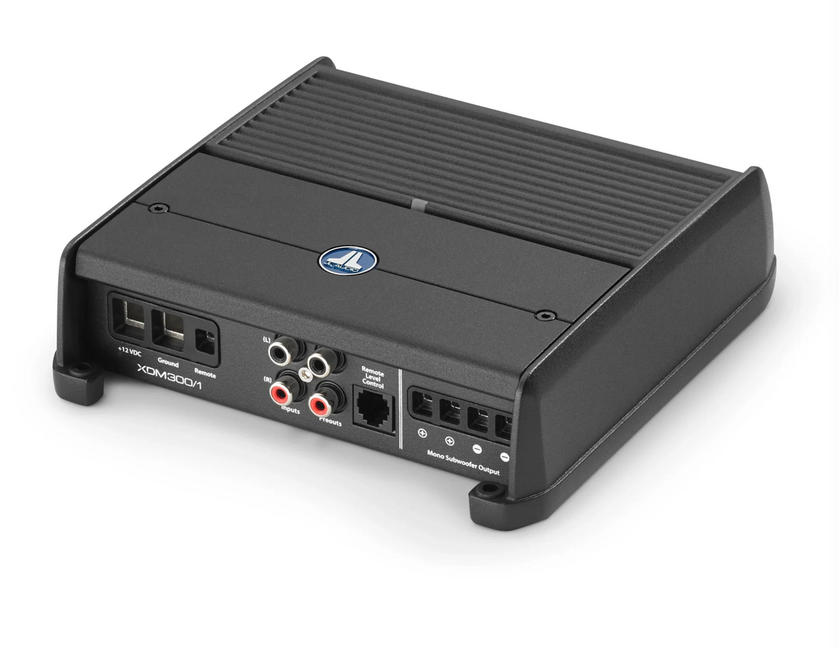 JL Audio XDM300/1 - Monoblock Class D Car / Marine Subwoofer Amplifier 300 W