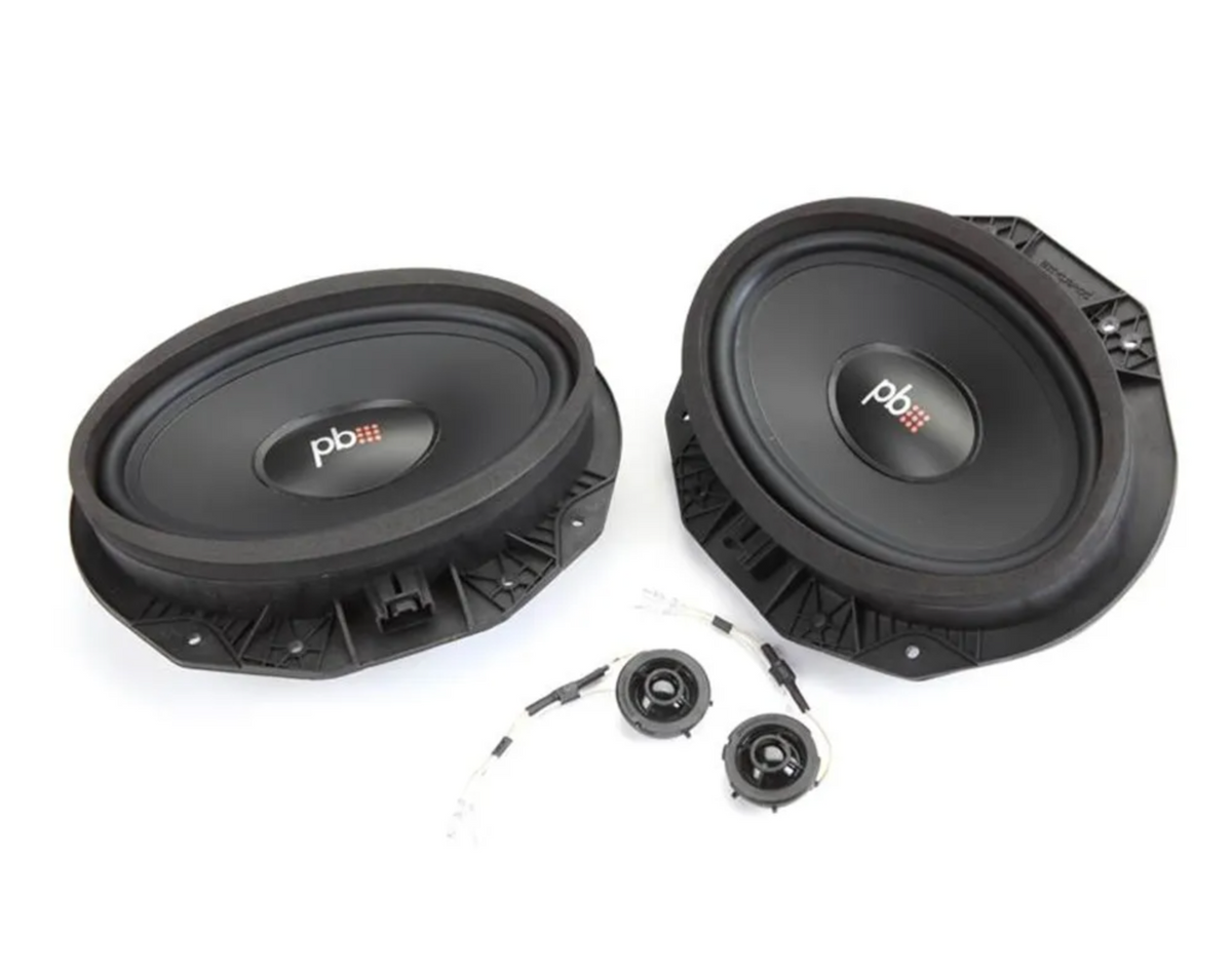 PowerBass OE69C-FD 6x9" Custom Fit Ford Ranger Replacement Component Speakers