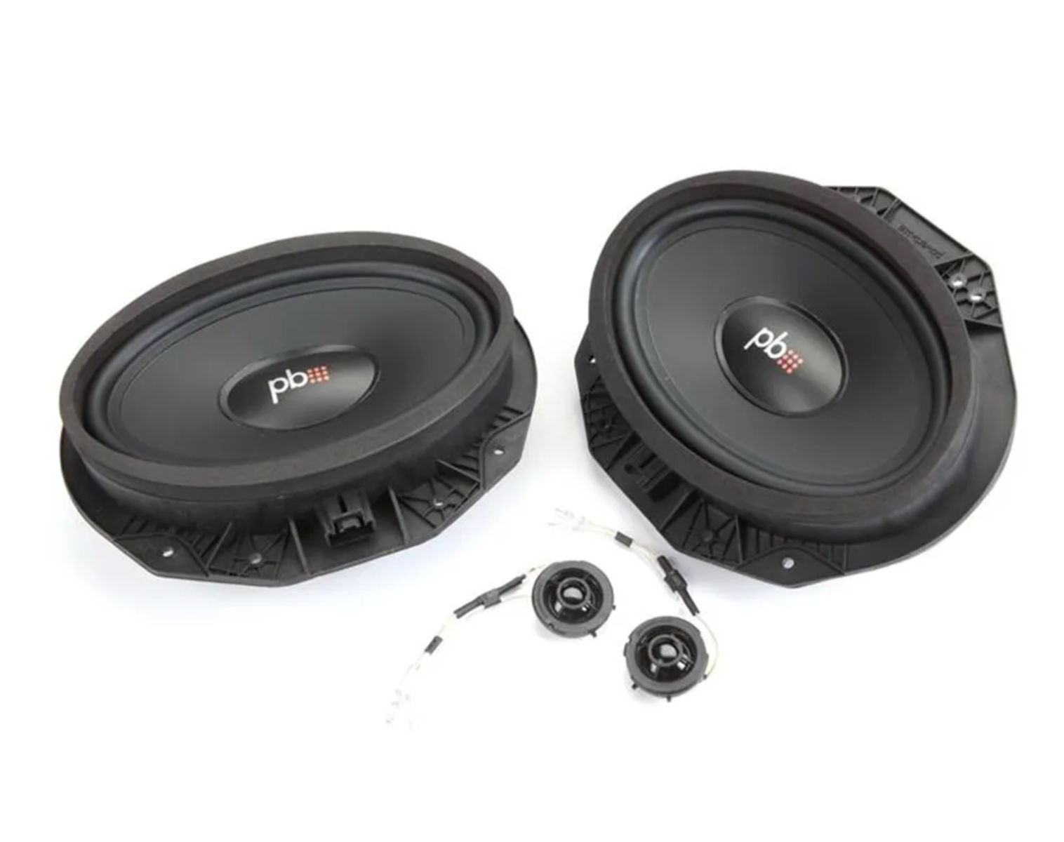 PowerBass OE69C-FD 6x9" Custom Fit Ford Ranger Replacement Component Speakers