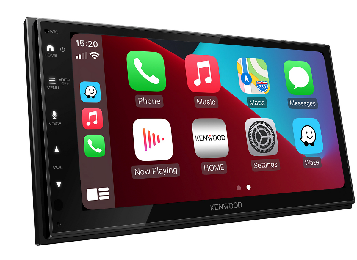 Kenwood DMX5023DABS - 6.8” Wired CarPlay Android Auto Mirroring DAB Screen