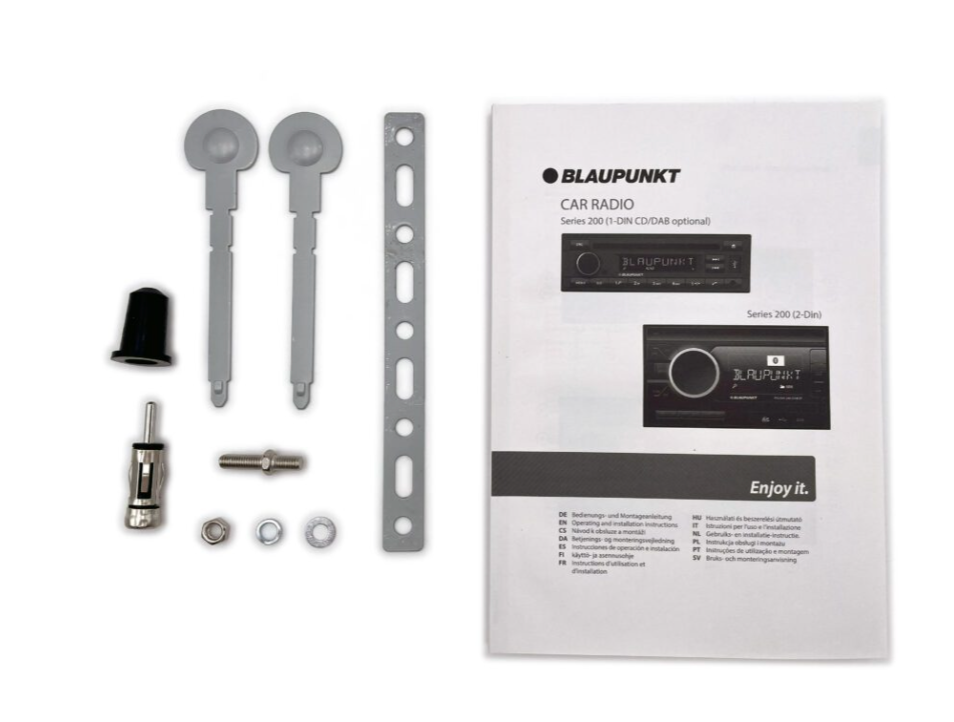 Blaupunkt MILANO 200 BT - Car Radio Stereo CD Player AUX iPhone Retro Style