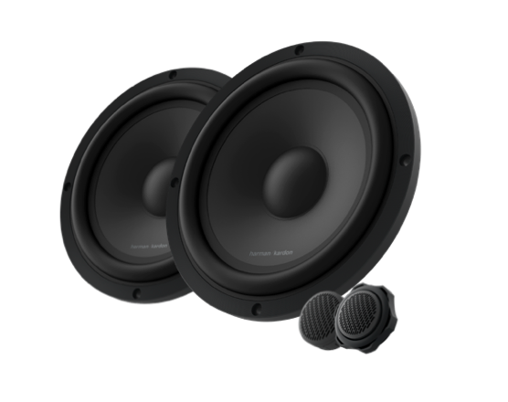 Harmon Kardon FLOW 601CFS 6.5 Inch (165mm) 2-Way Car Component Speakers 720W