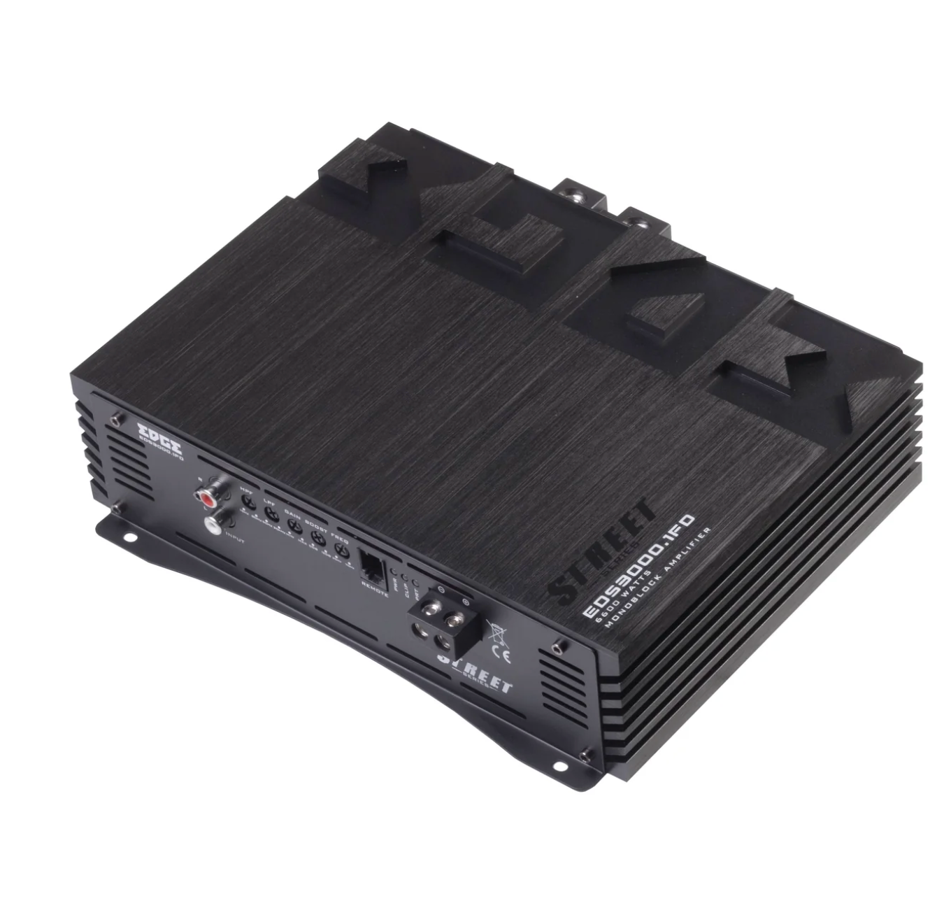 EDGE EDS3000.1FD-E3 - Street Series Monoblock Car Bass Amplifier 6600 Watts