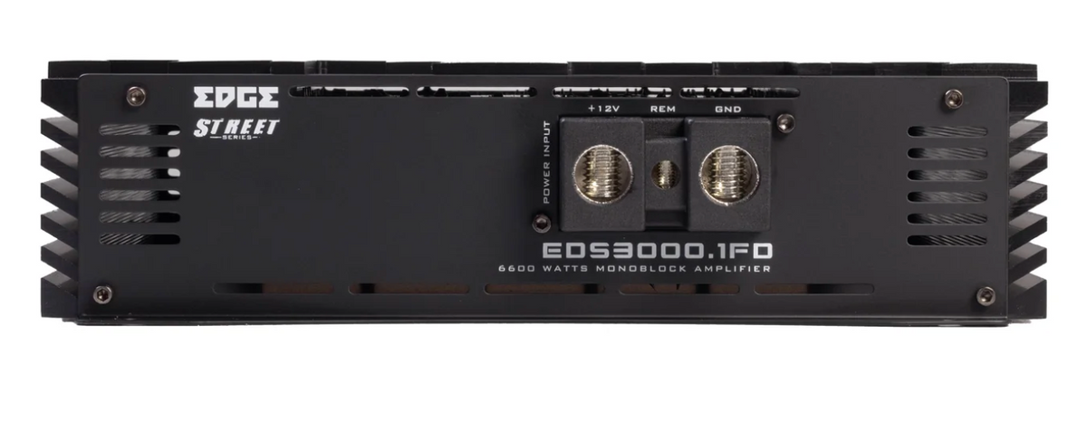 EDGE EDS3000.1FD-E3 - Street Series Monoblock Car Bass Amplifier 6600 Watts