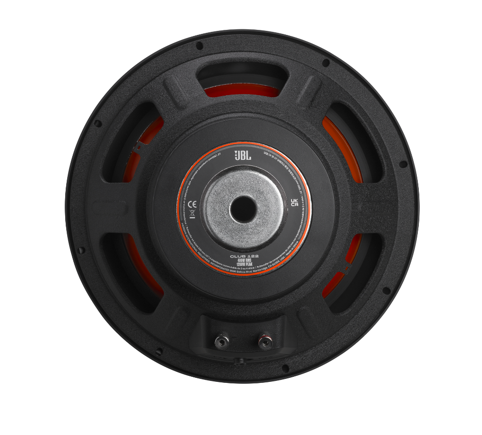 JBL CLUB 122 - 12” Car Subwoofer Selectable 2 or 4 ohms 1200W