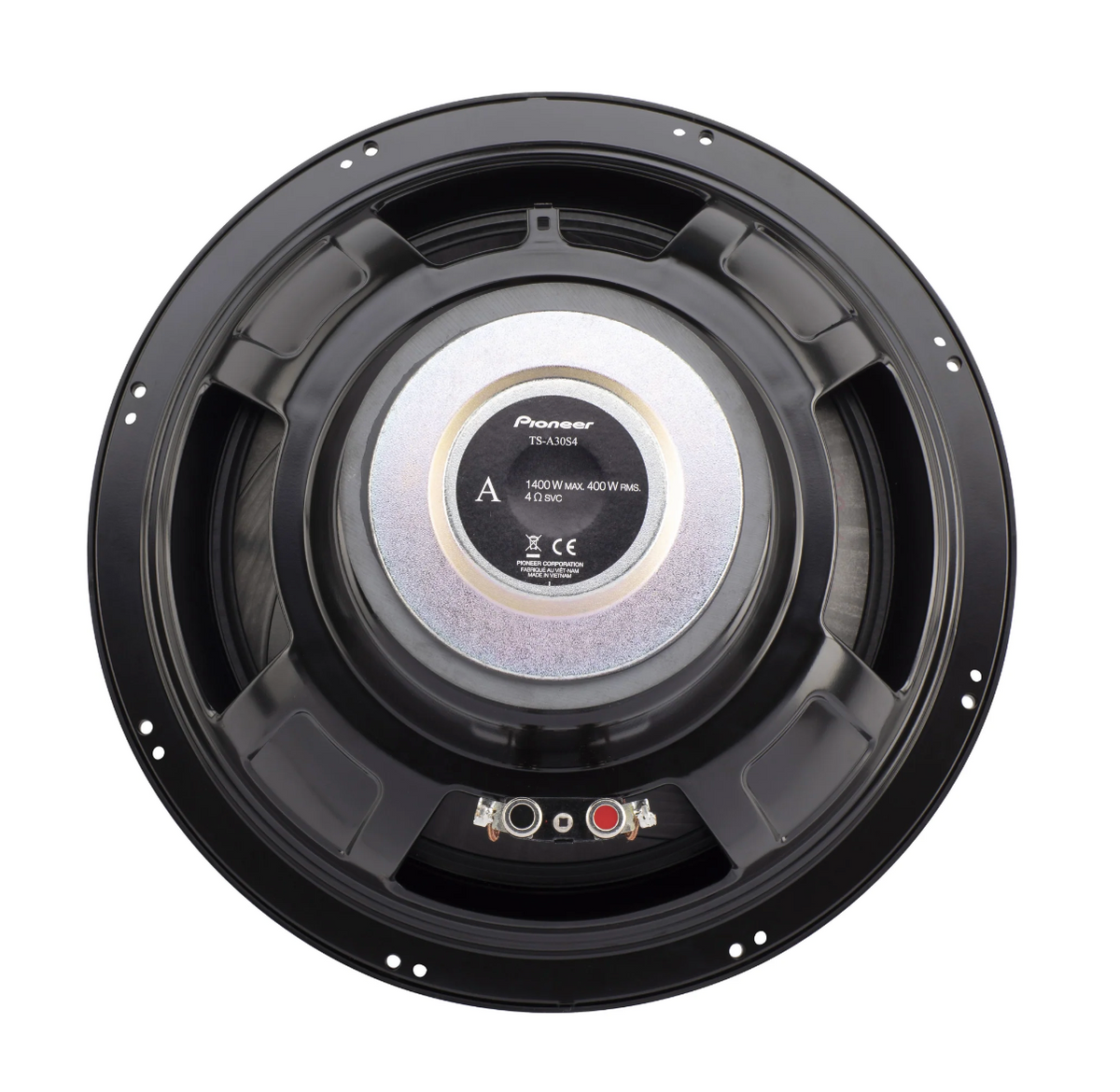 Pioneer TS-A30S4 - 12" - Car Subwoofer Single 4 Ohm 1400W Max Power