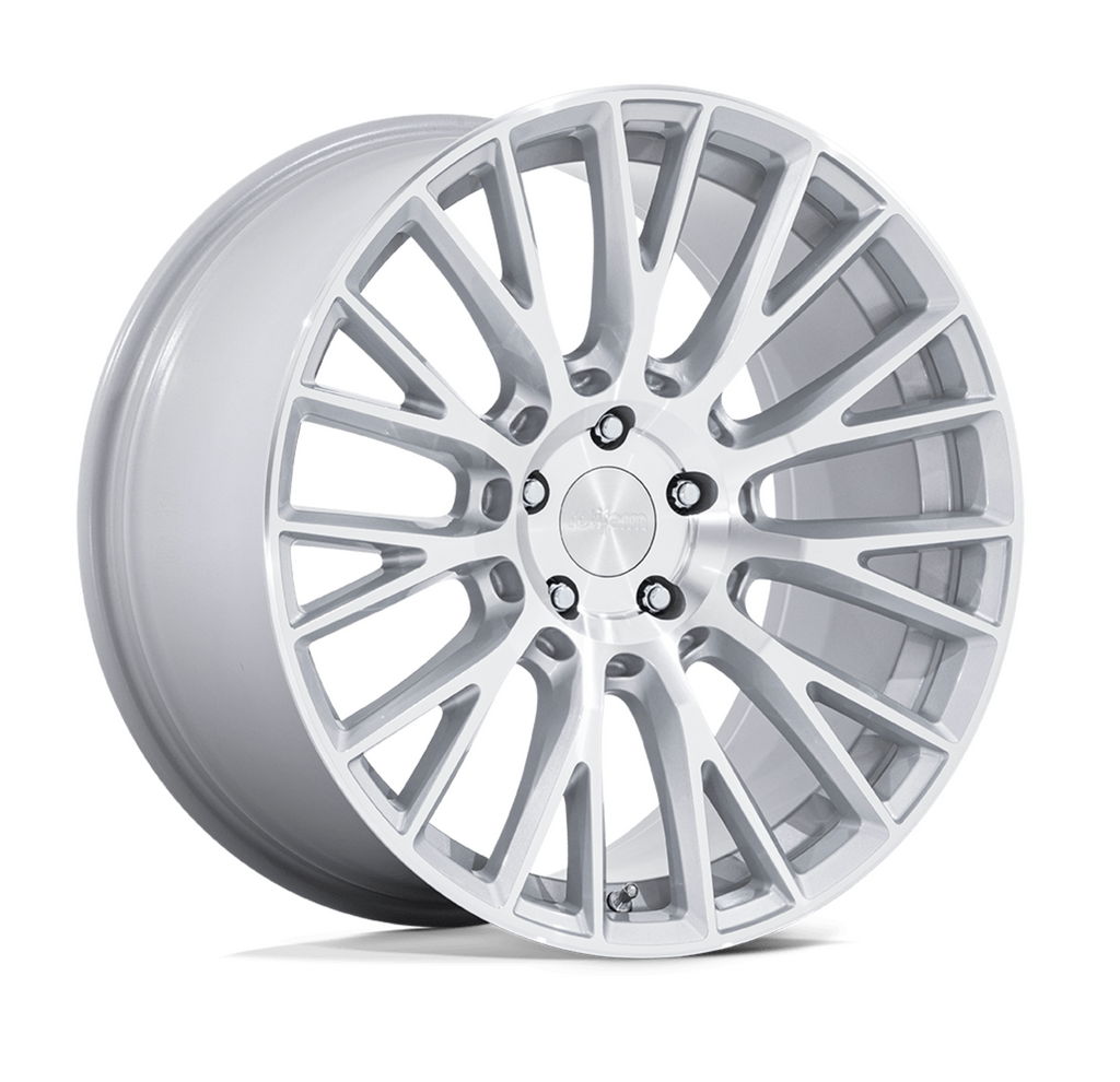 Rotiform LSE - Gloss Silver with Machined Face Alloy Wheel (Single Wheel)