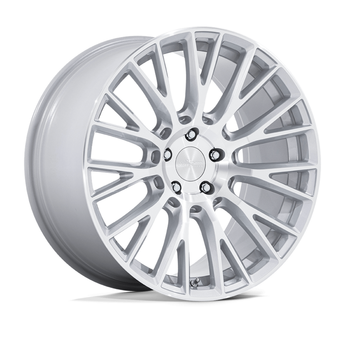 Rotiform LSE - Gloss Silver with Machined Face Alloy Wheel (Single Wheel)