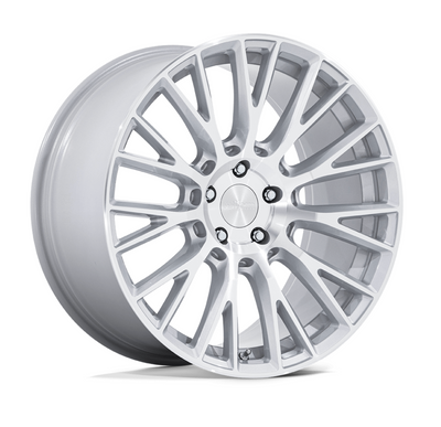 Rotiform LSE - Gloss Silver with Machined Face Alloy Wheel (Single Wheel)