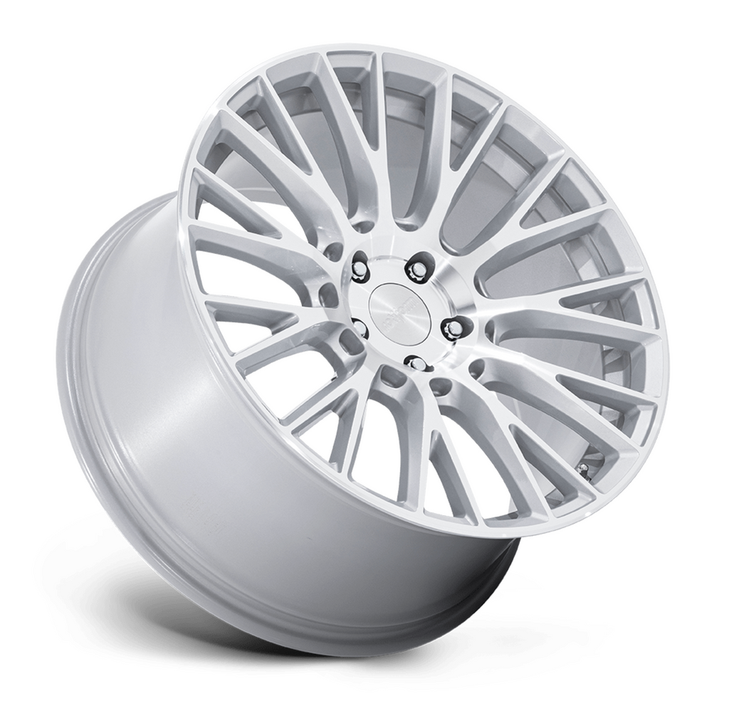 Rotiform LSE - Gloss Silver with Machined Face Alloy Wheel (Single Wheel)