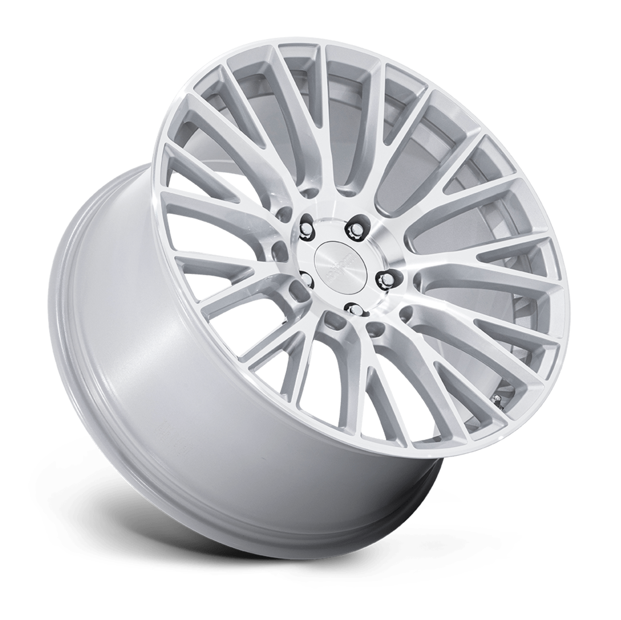 Rotiform LSE - Gloss Silver with Machined Face Alloy Wheel (Single Wheel)