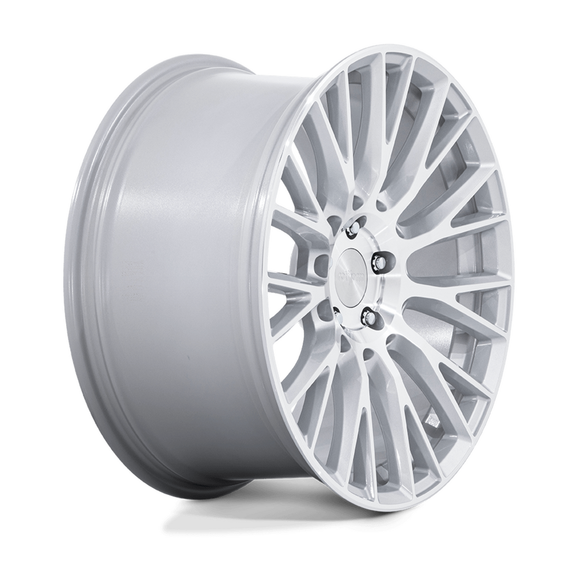 Rotiform LSE - Gloss Silver with Machined Face Alloy Wheel (Single Wheel)
