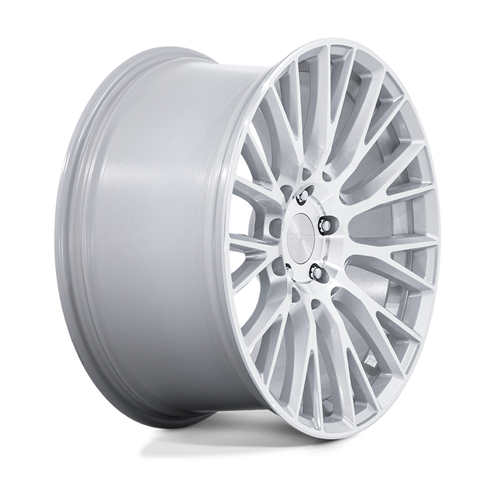 Rotiform LSE - Gloss Silver with Machined Face Alloy Wheel (Single Wheel)