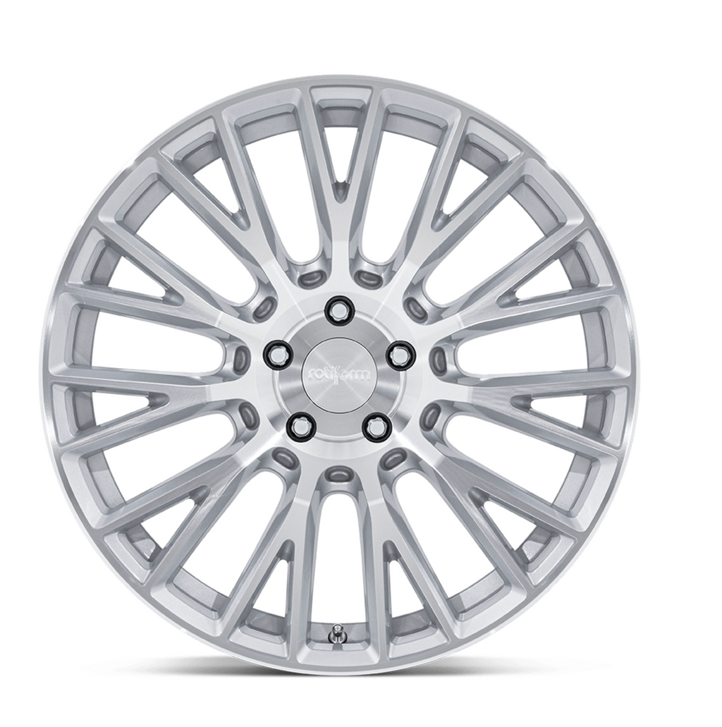 Rotiform LSE - Gloss Silver with Machined Face Alloy Wheel (Single Wheel)