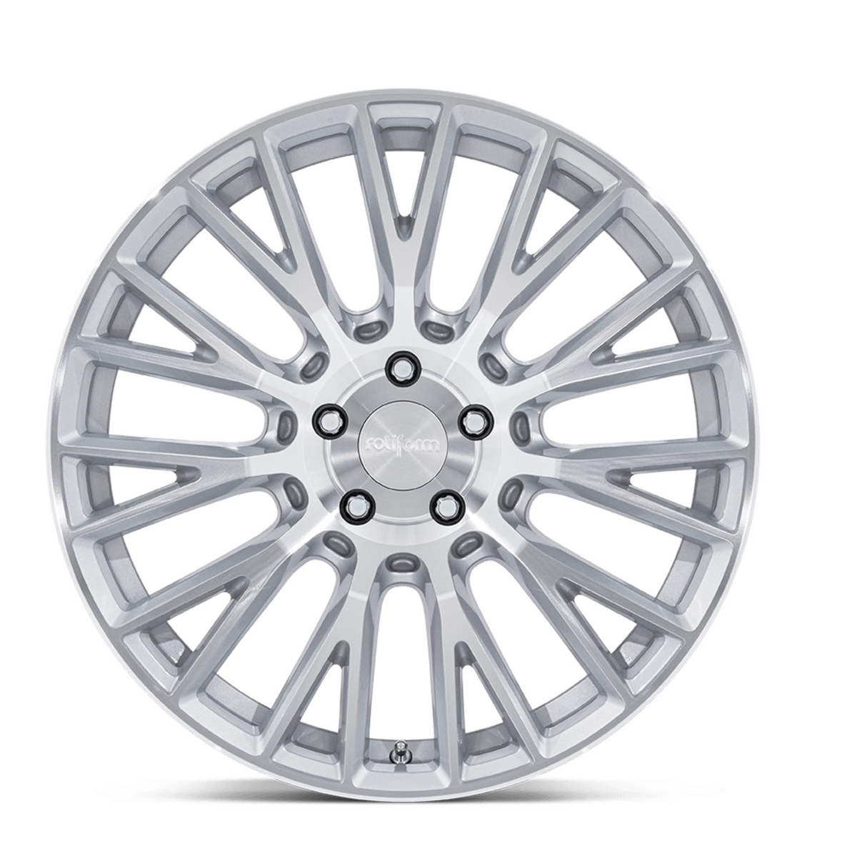 Rotiform LSE - Gloss Silver with Machined Face Alloy Wheel (Single Wheel)