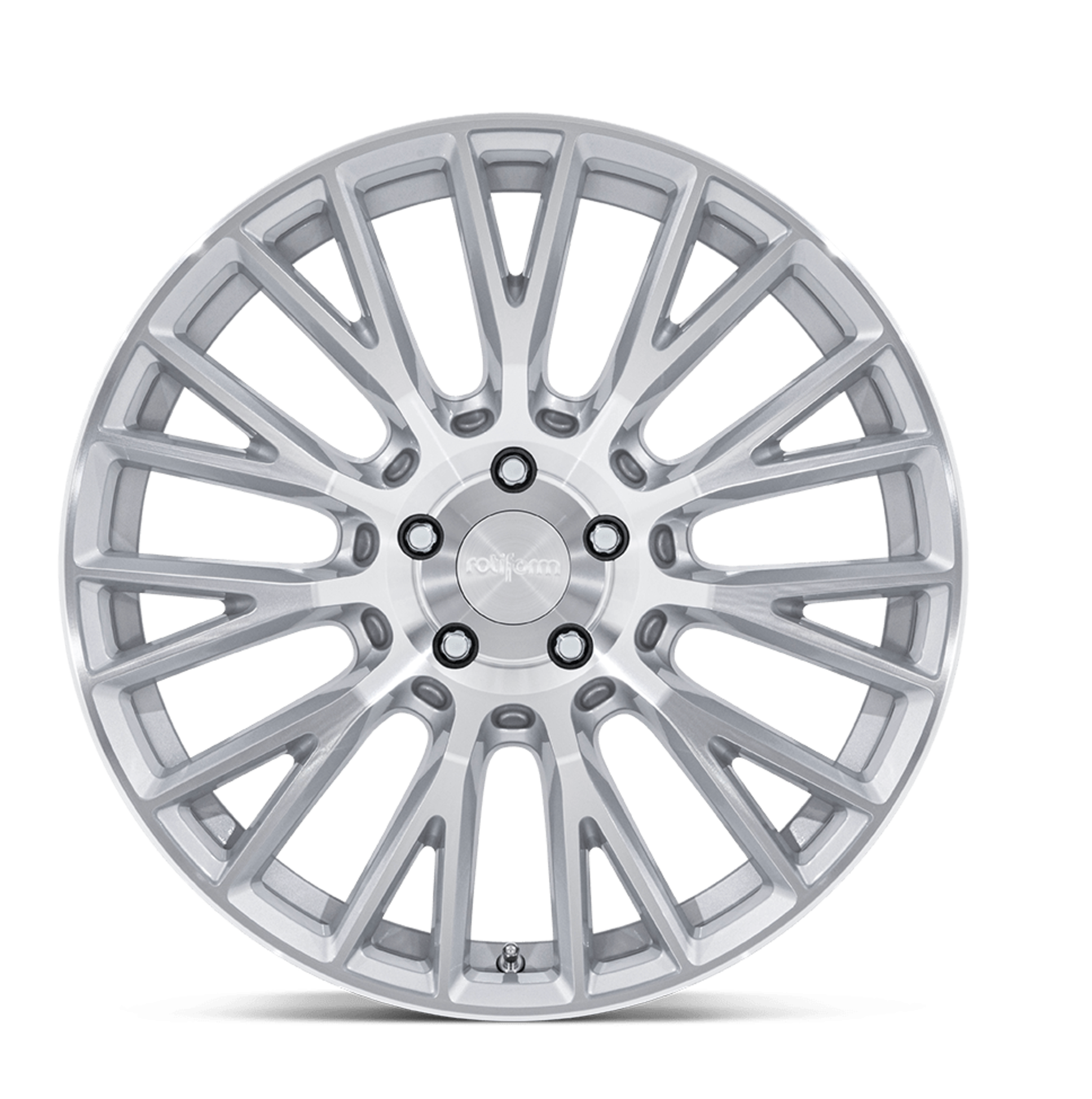 Rotiform LSE - Gloss Silver with Machined Face Alloy Wheel (Single Wheel)