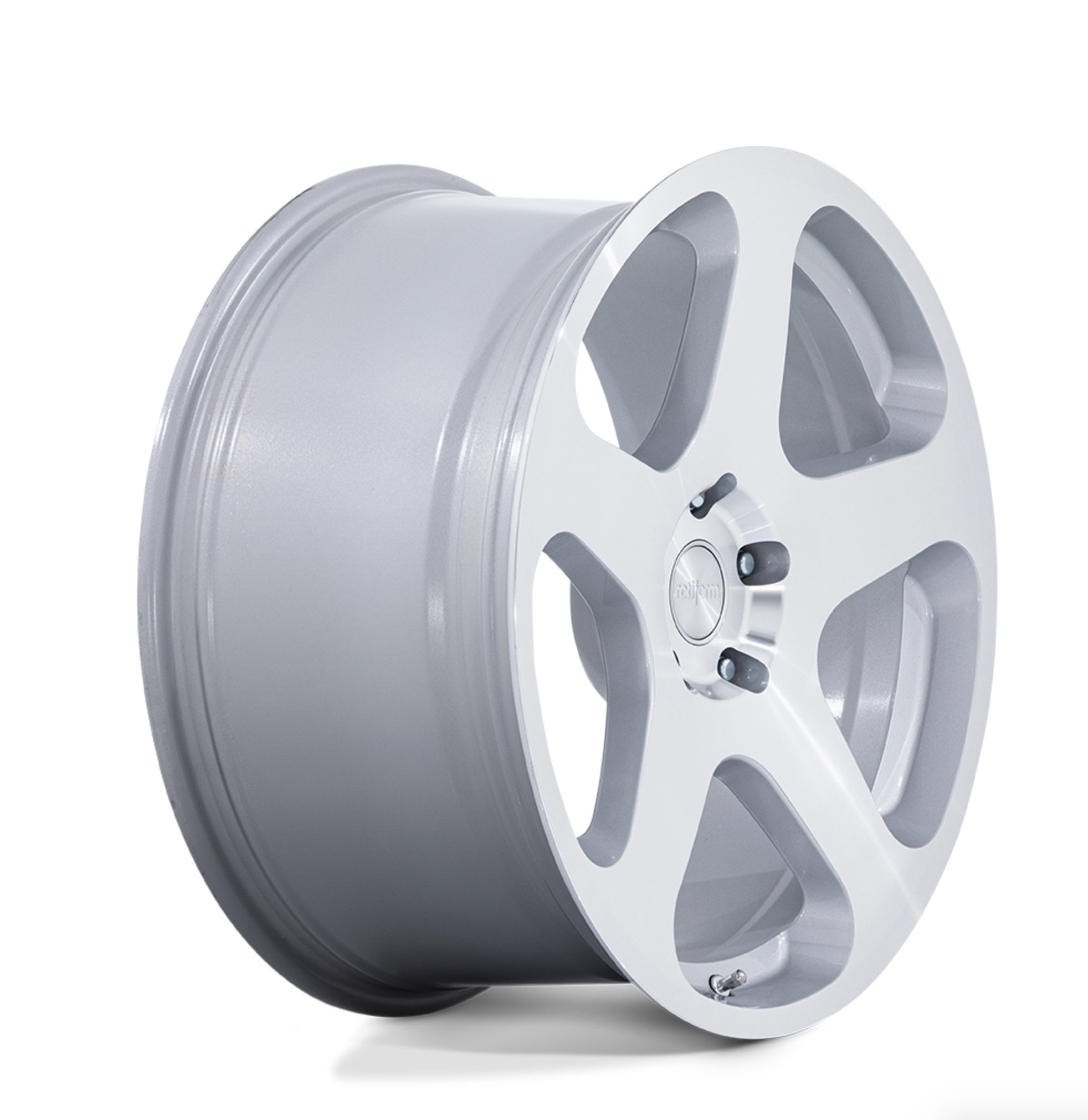 Rotiform NUE - Gloss Silver W/ Machined Face Alloy Wheel (Single Wheel)