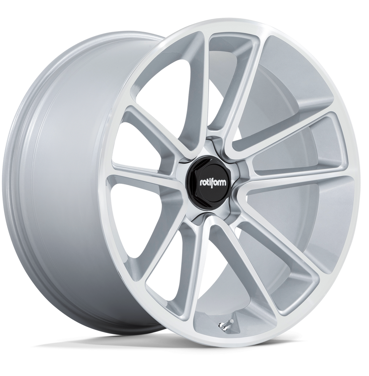 Rotiform BTL - Gloss Silver W/ Machined Face Alloy Wheel (Single Wheel)