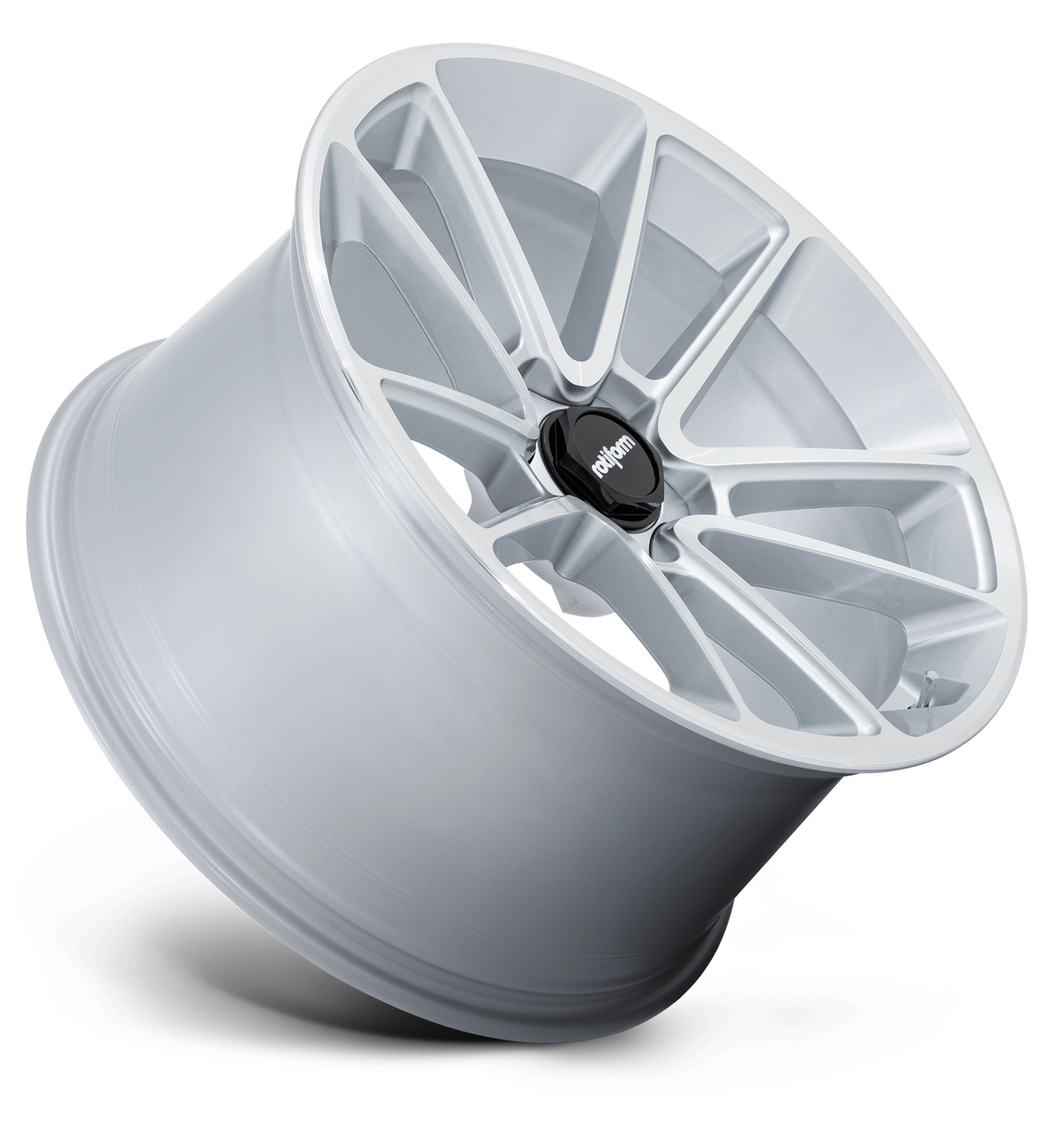 Rotiform BTL - Gloss Silver W/ Machined Face Alloy Wheel (Single Wheel)