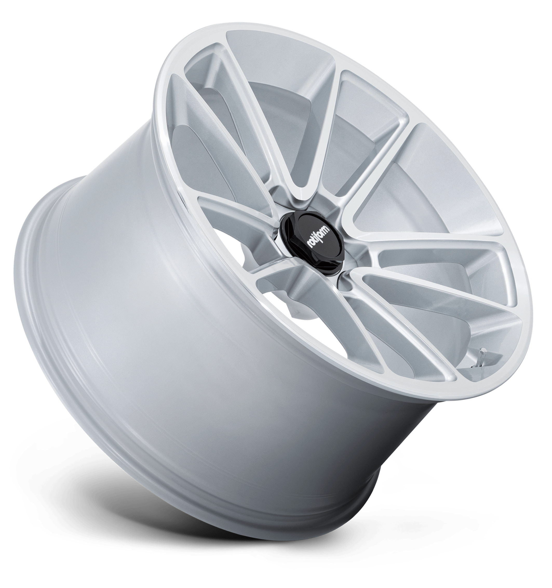 Rotiform BTL - Gloss Silver W/ Machined Face Alloy Wheel (Single Wheel)
