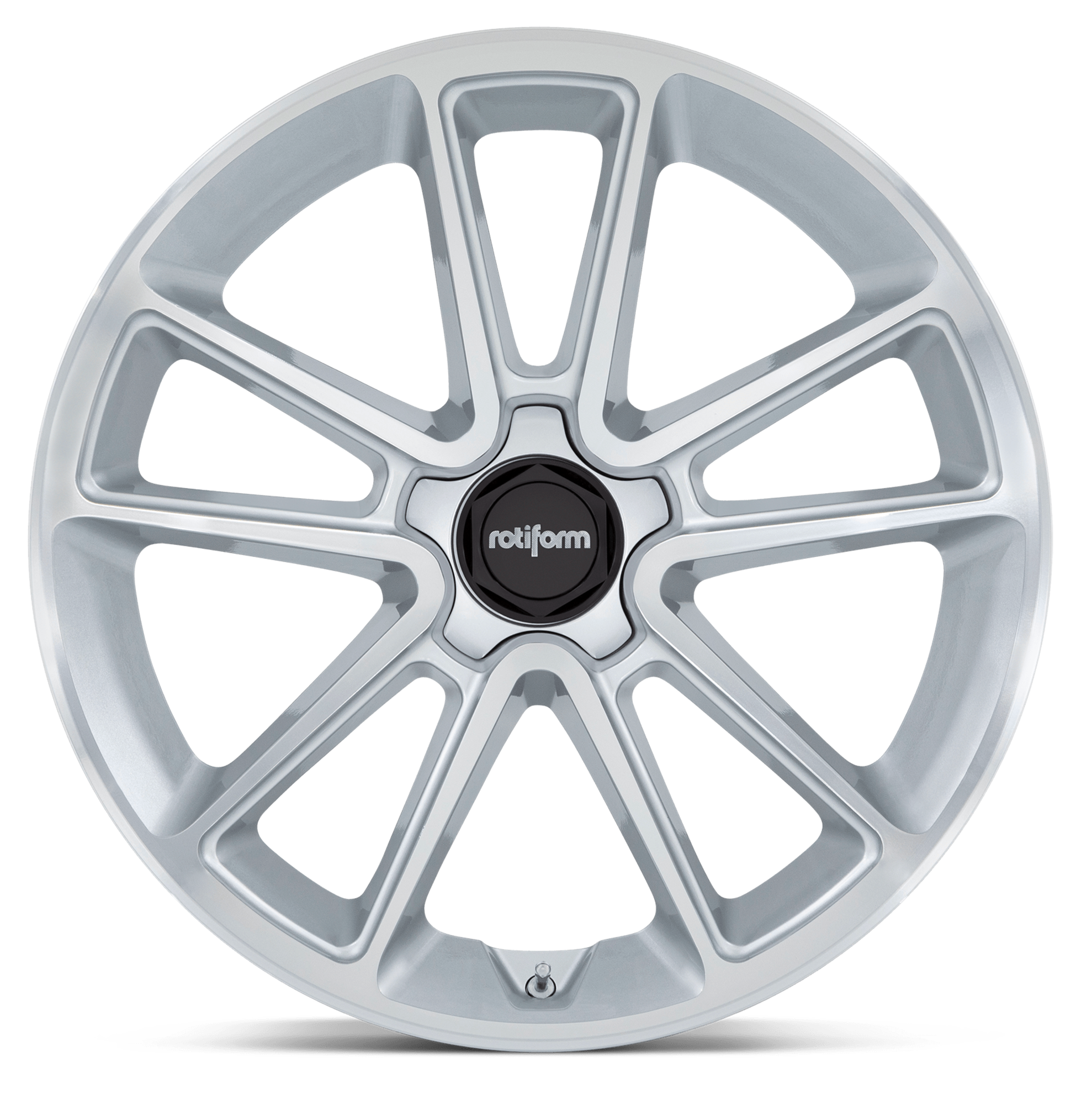 Rotiform BTL - Gloss Silver W/ Machined Face Alloy Wheel (Single Wheel)