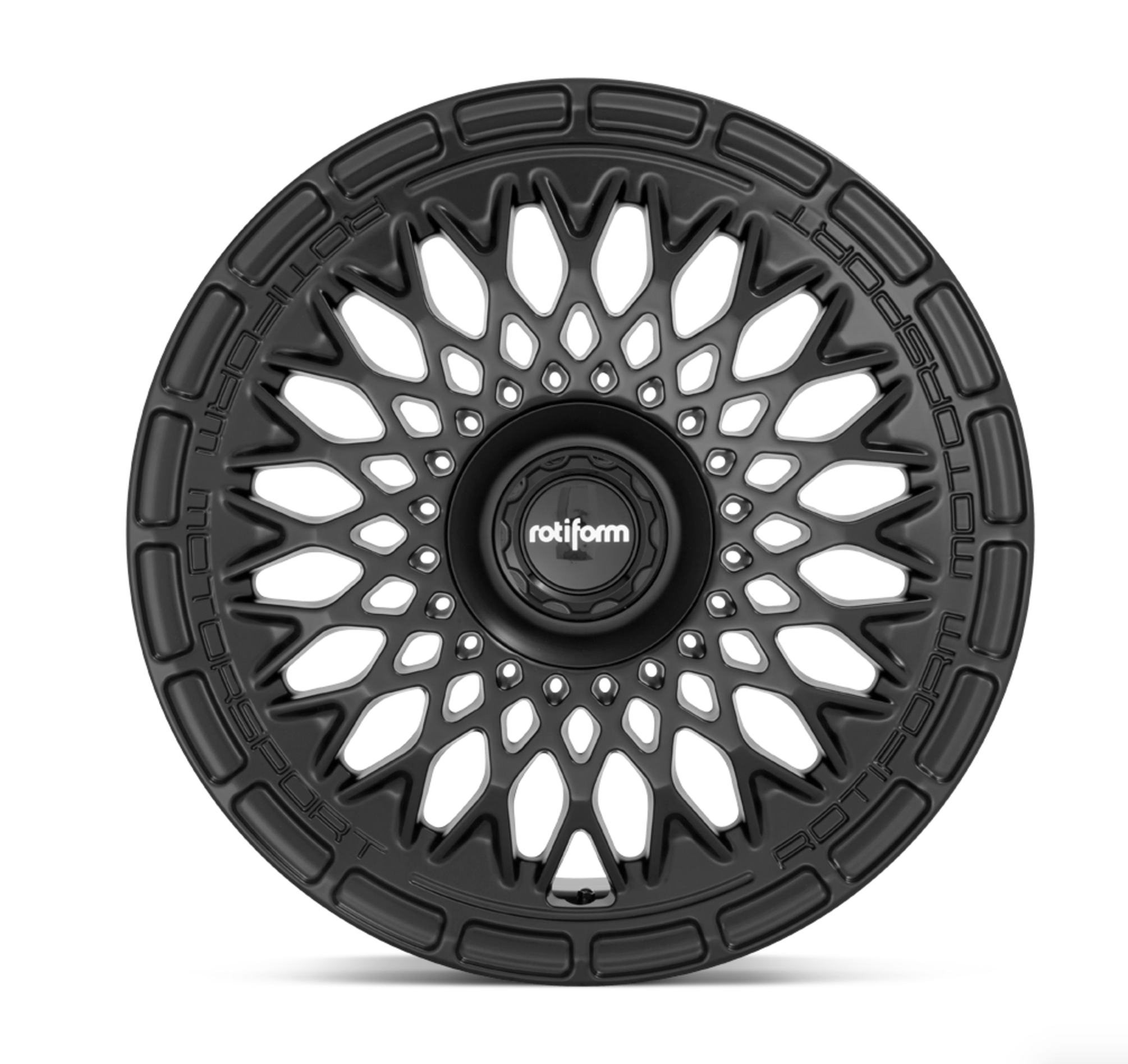 Rotiform LHR-M - Matt Black Alloy Wheel (Single Wheel)