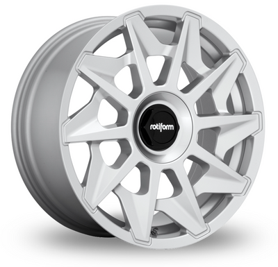 Rotiform CVT - Gloss Silver Alloy Wheel (Single Wheel)