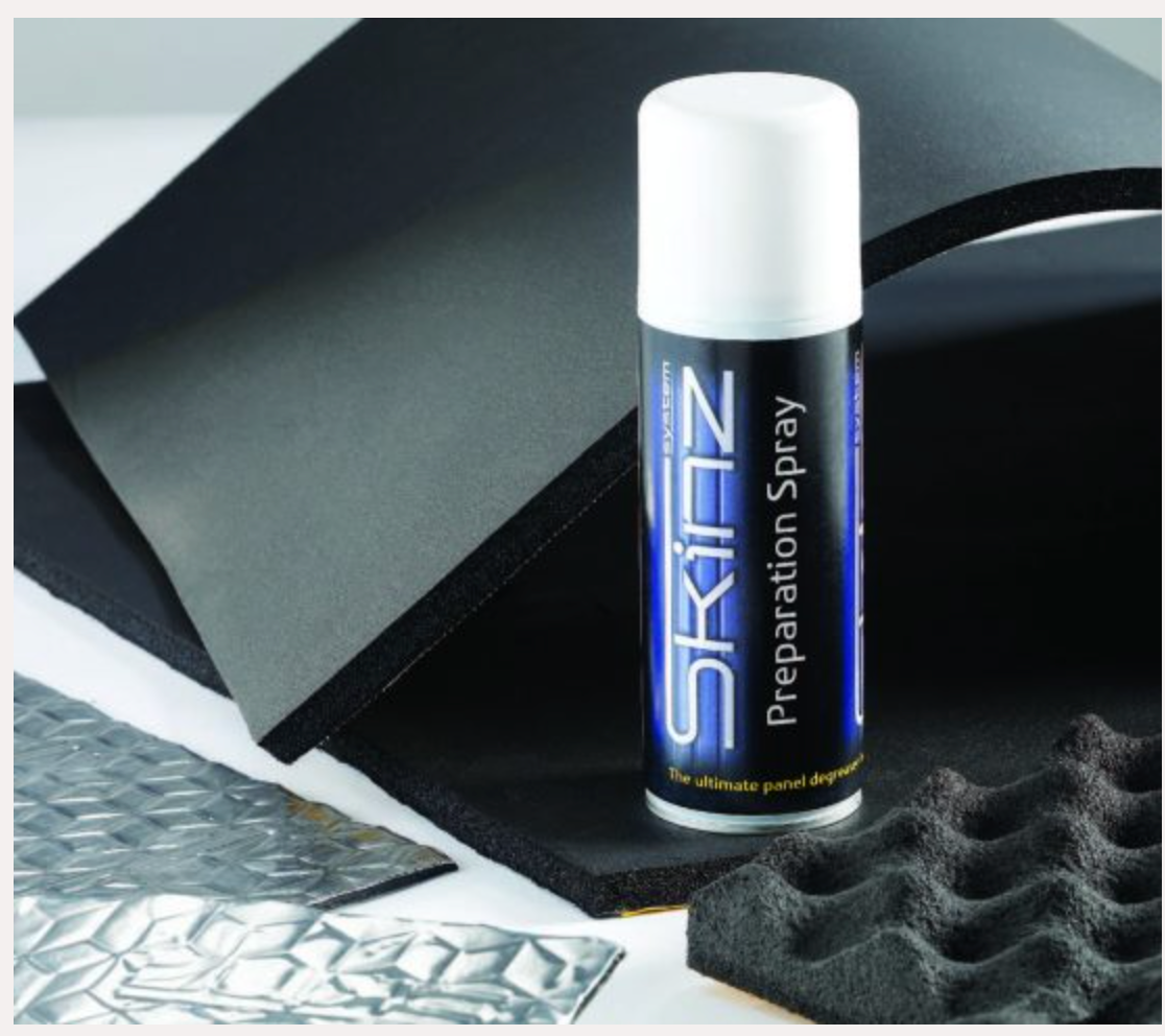Skinz Preparation Spray - Degrease & Clean Metal Panels