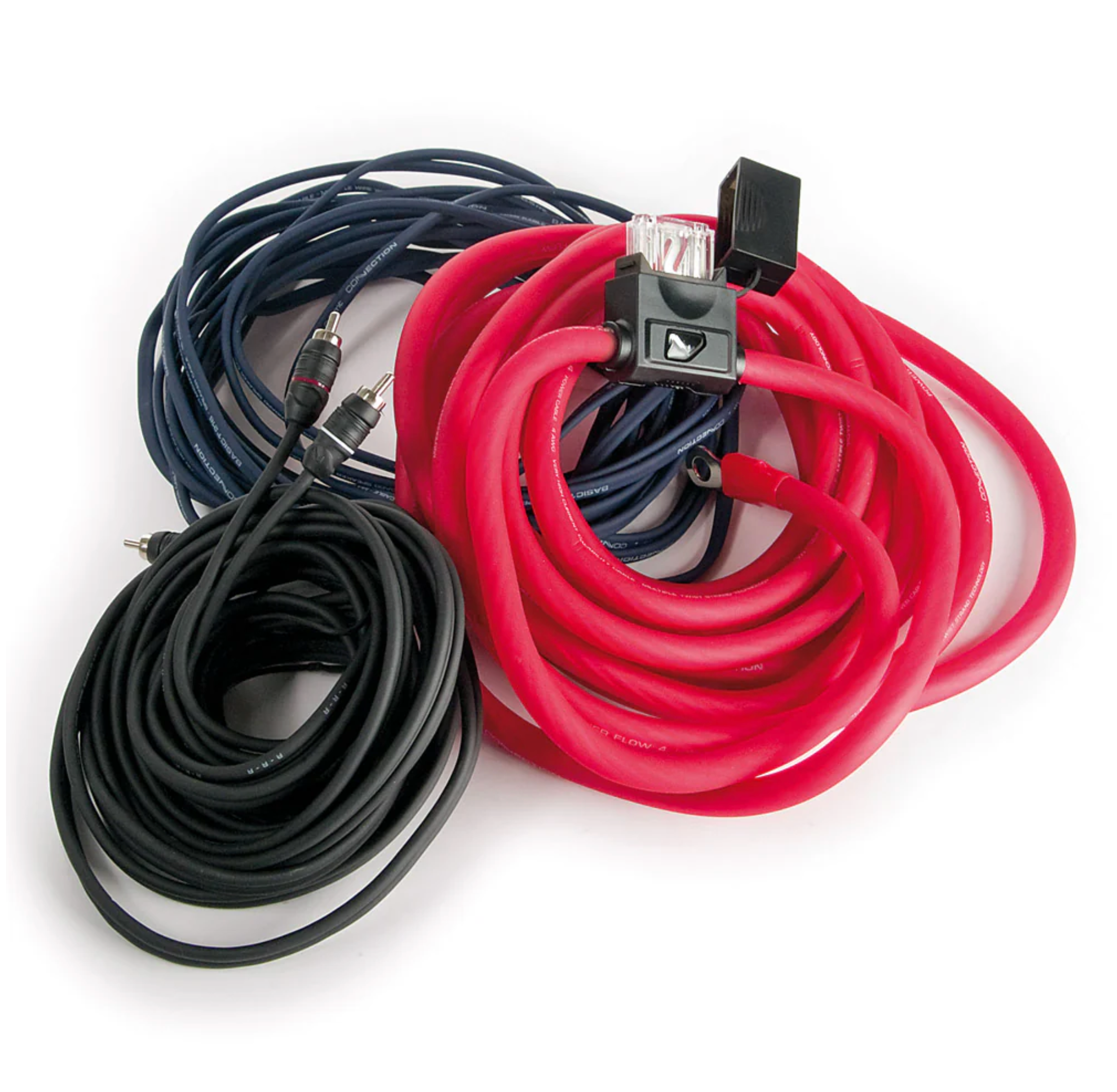 Connection by Audison FSK 700 - 4-Gauge Complete Amplifier Wiring Kit