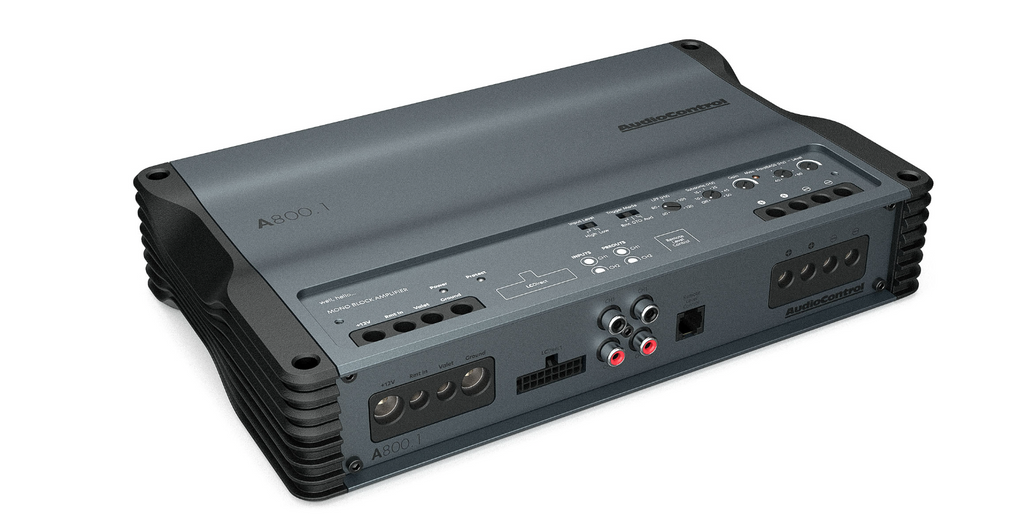 AudioControl A800.1 - Mono 1 Channel Car Bass Amplifier 800W RMS @ 1.33Ω