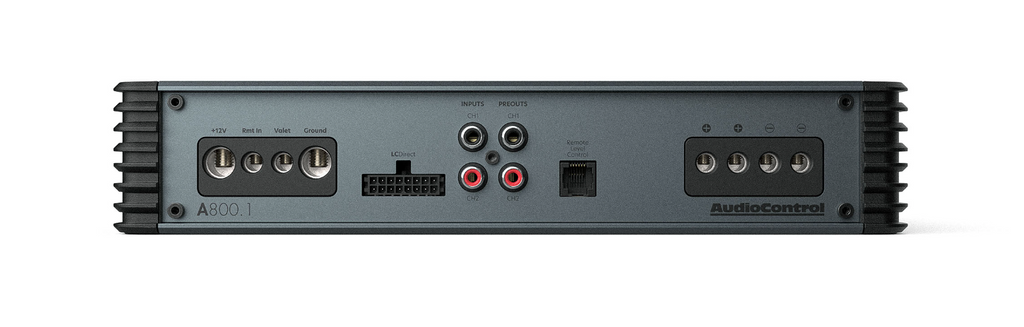 AudioControl A800.1 - Mono 1 Channel Car Bass Amplifier 800W RMS @ 1.33Ω