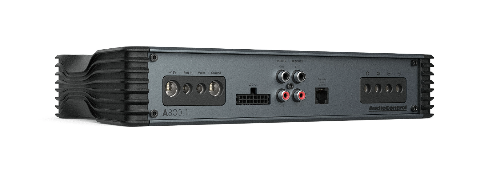 AudioControl A800.1 - Mono 1 Channel Car Bass Amplifier 800W RMS @ 1.33Ω