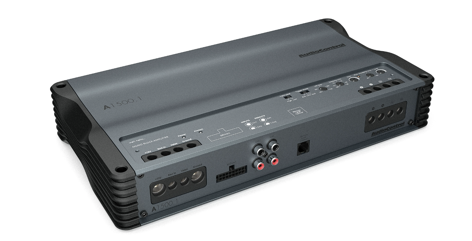 AudioControl A1500.1 - Monoblock 1 Channel Car Bass AMplifier 1500W RMS @ 1.33Ω