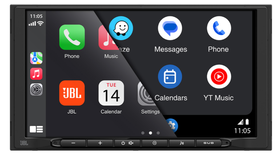 JBL LEGEND 700D - 7” Touchscreen Wireless Apple CarPlay & Android Auto DAB Bluetooth Stereo