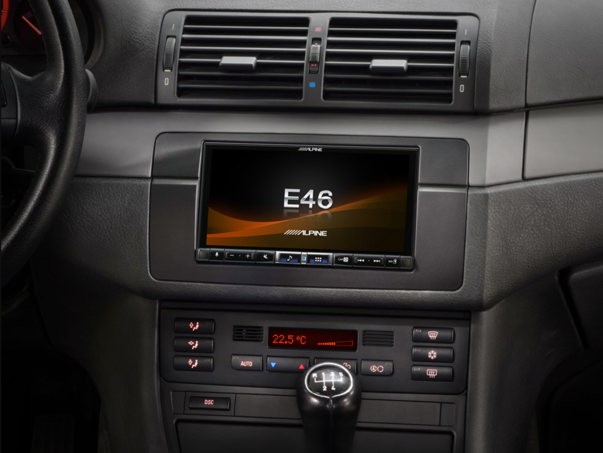 Alpine iLX-705E46 - 7" Touchscreen CarPlay Android Auto DAB Bluetooth Stereo for BMW E46