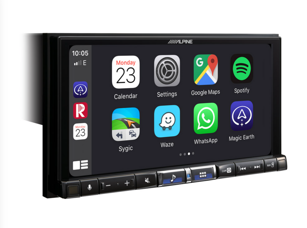Alpine iLX-705E46 - 7" Touchscreen CarPlay Android Auto DAB Bluetooth Stereo for BMW E46