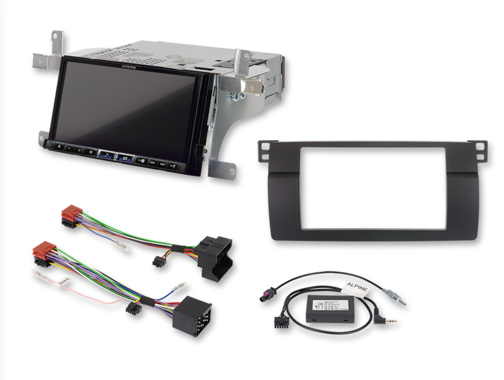 Alpine iLX-705E46 - 7" Touchscreen CarPlay Android Auto DAB Bluetooth Stereo for BMW E46